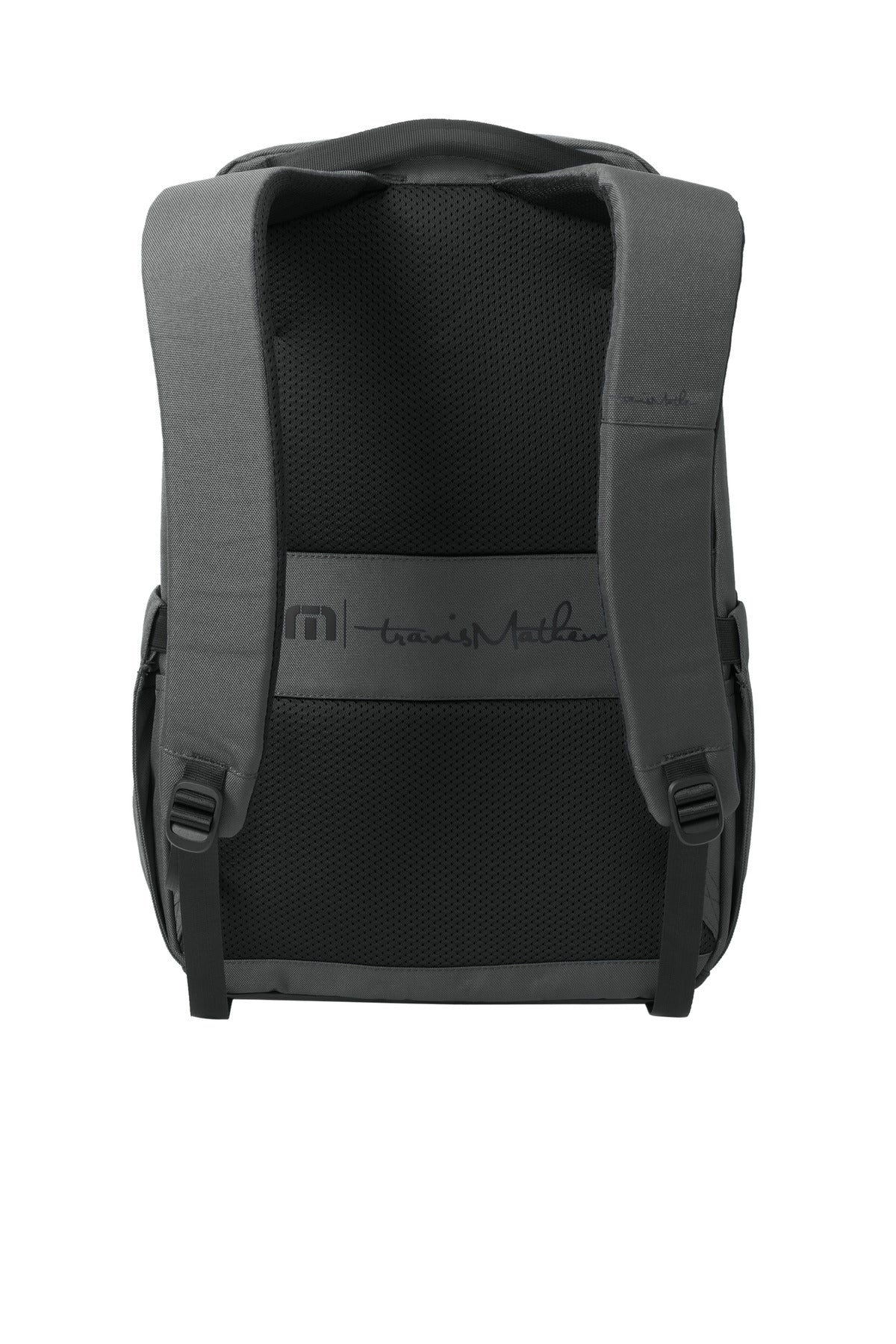 TravisMathew Approach Backpack - Graphite - flat back