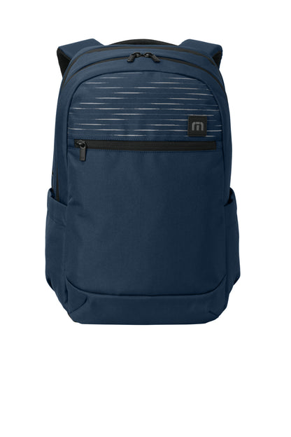TravisMathew Approach Backpack - River Blue Navy - front