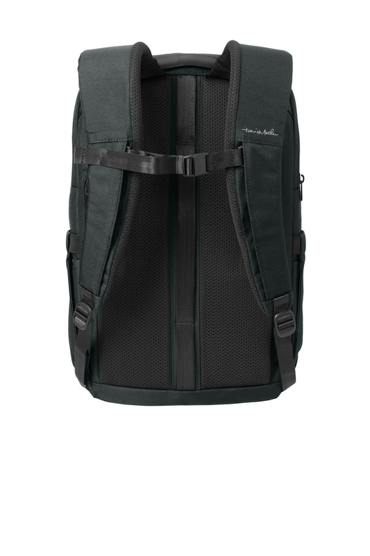 TravisMathew Duration Backpack - Black - flat back