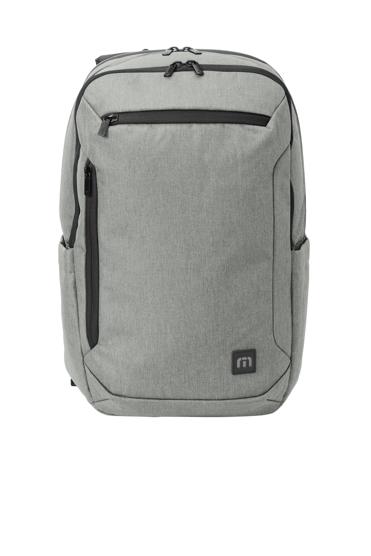 TravisMathew Duration Backpack - Shadow Grey Heather - front
