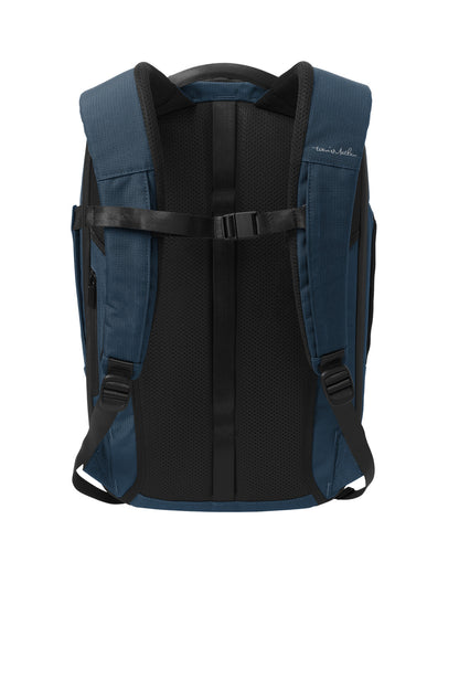 TravisMathew Lateral Backpack - Navy - flat back