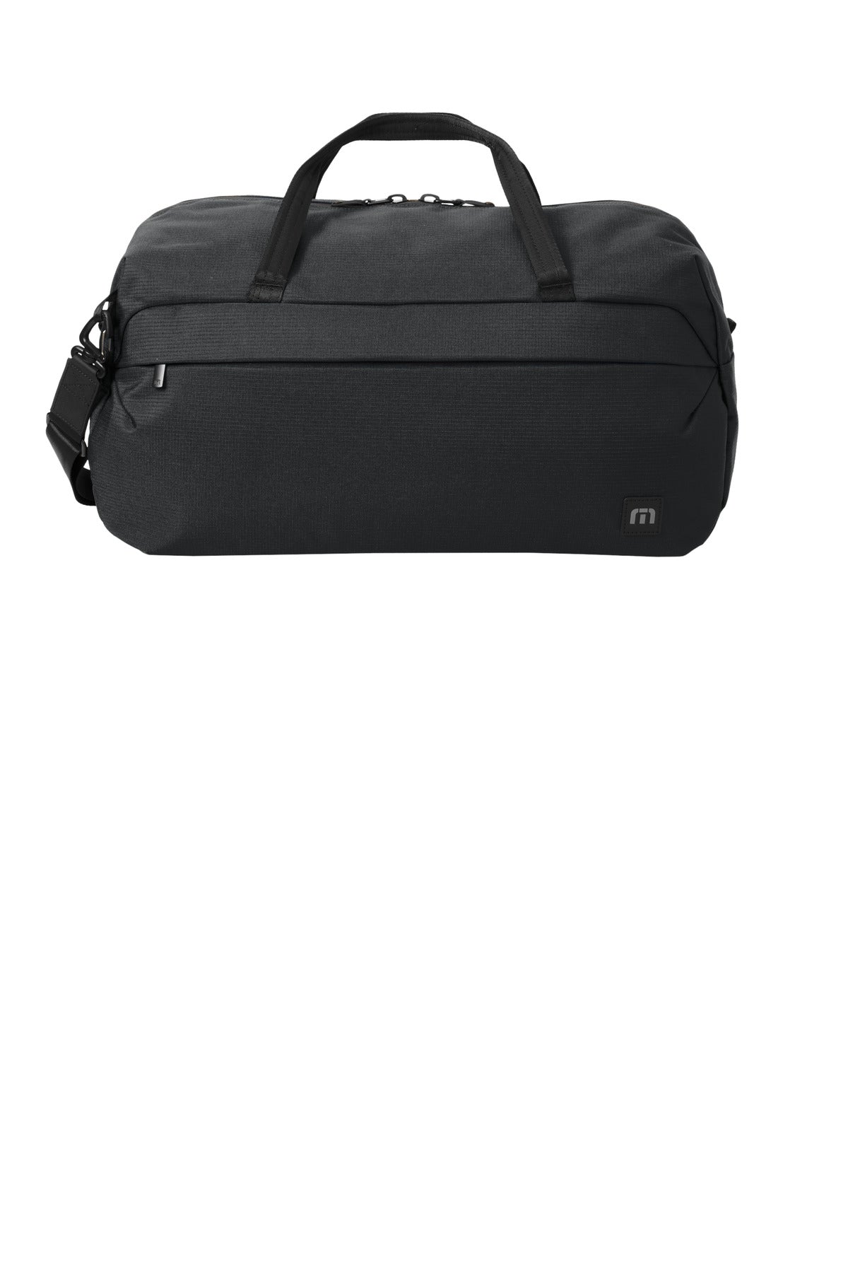 TravisMathew Lateral Duffel - Black - flat back