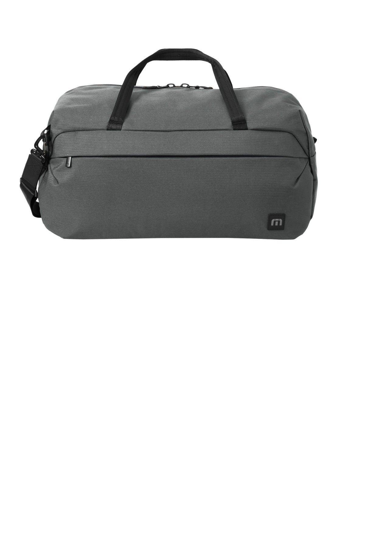 TravisMathew Lateral Duffel - Graphite - flat back