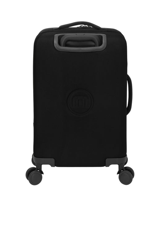 TravisMathew Quad Carry-On Spinner - Black - flat back