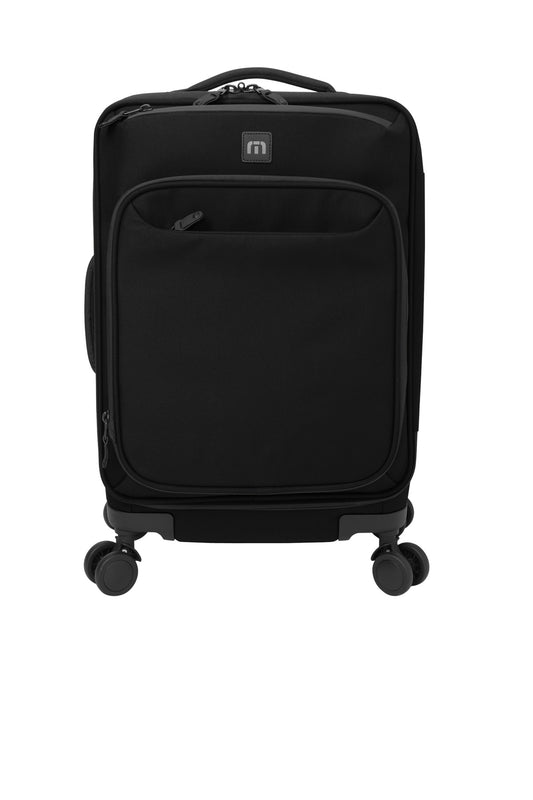 TravisMathew Quad Carry-On Spinner - Black - front