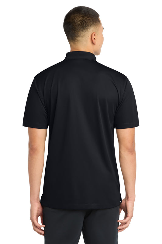 Sport-Tek Tall Micropique Sport-Wick Polo - Black - back