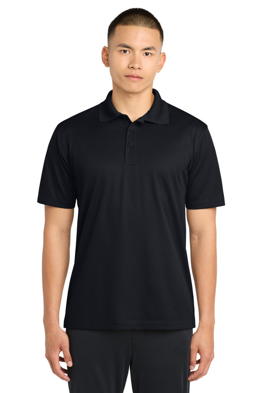 Sport-Tek Tall Micropique Sport-Wick Polo - Black - front