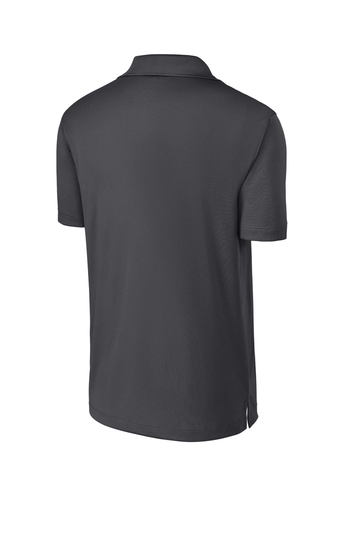 Sport-Tek Tall Micropique Sport-Wick Polo - Iron Grey - flat back