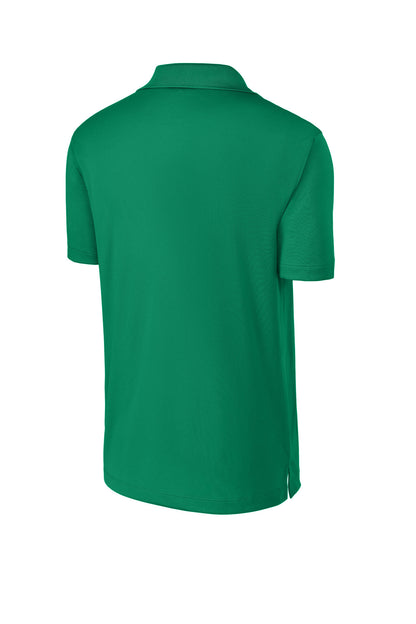 Sport-Tek Tall Micropique Sport-Wick Polo - Kelly Green - flat back