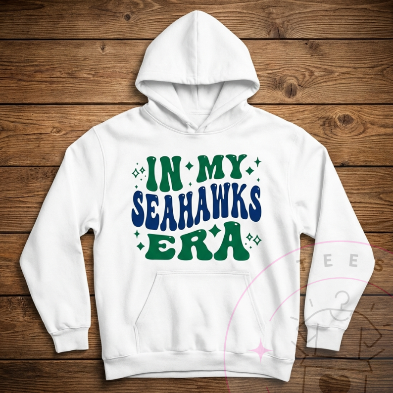 In my Seahawks ERA Shirt