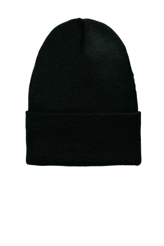 Volunteer Knitwear Chore Beanie - Black - front