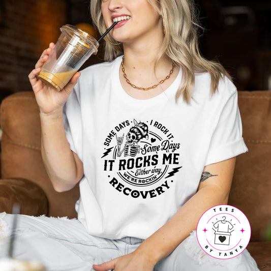 Some Days I Rock It Shirt (Black)