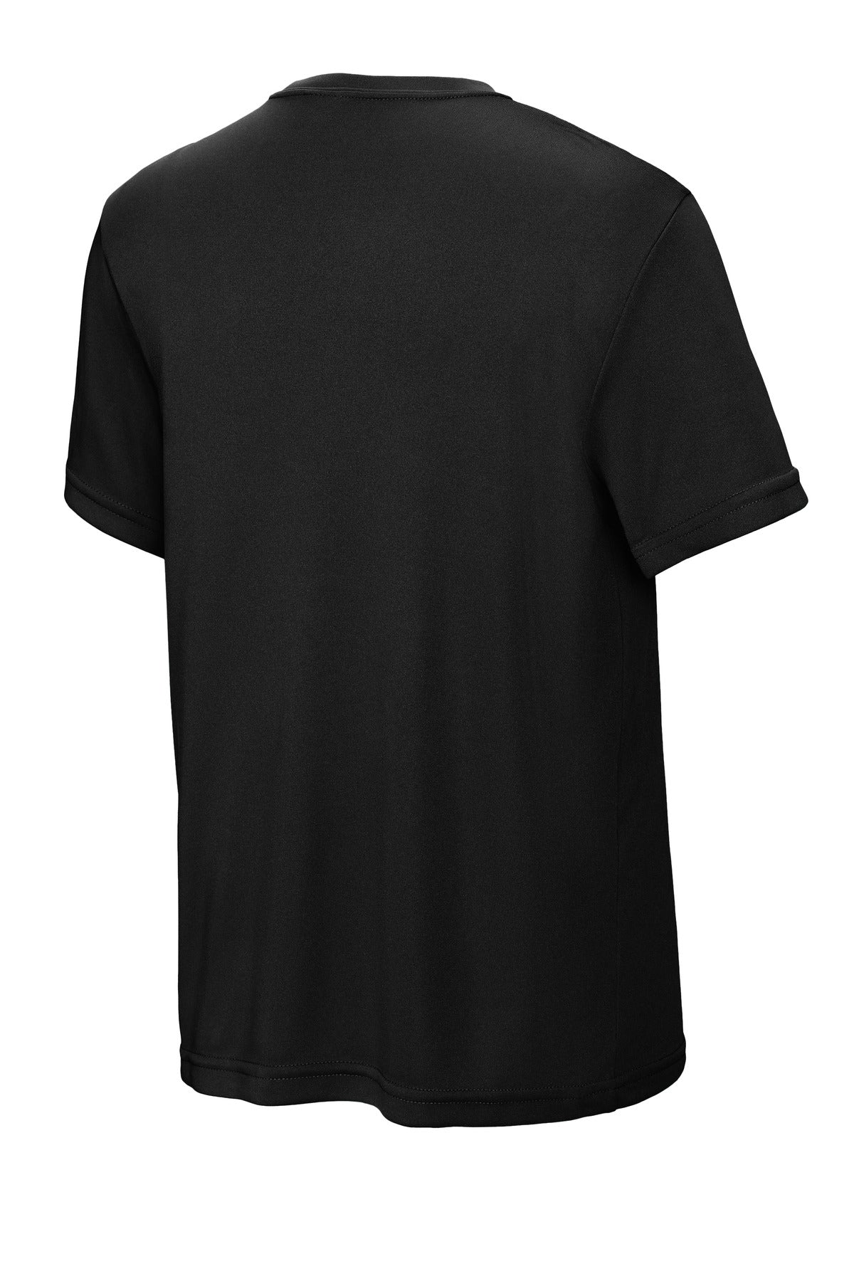 Sport-Tek Youth PosiCharge Competitor Tee - Black - flat back