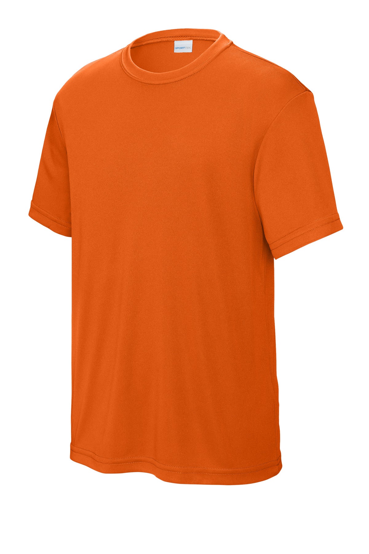 Sport-Tek Youth PosiCharge Competitor Tee - Deep Orange - flat front