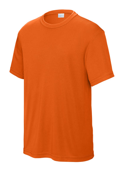 Sport-Tek Youth PosiCharge Competitor Tee - Deep Orange - flat front