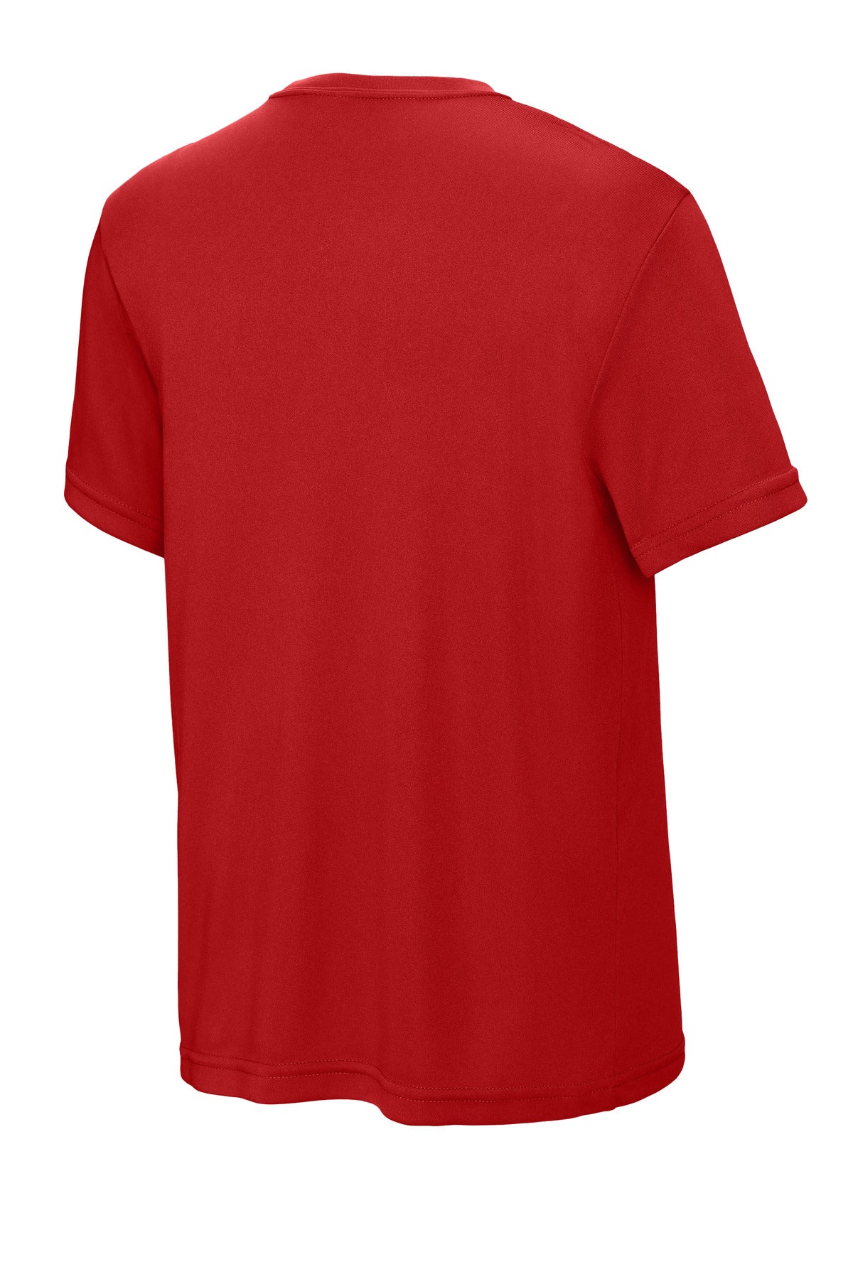 Sport-Tek Youth PosiCharge Competitor Tee - Deep Red - flat back