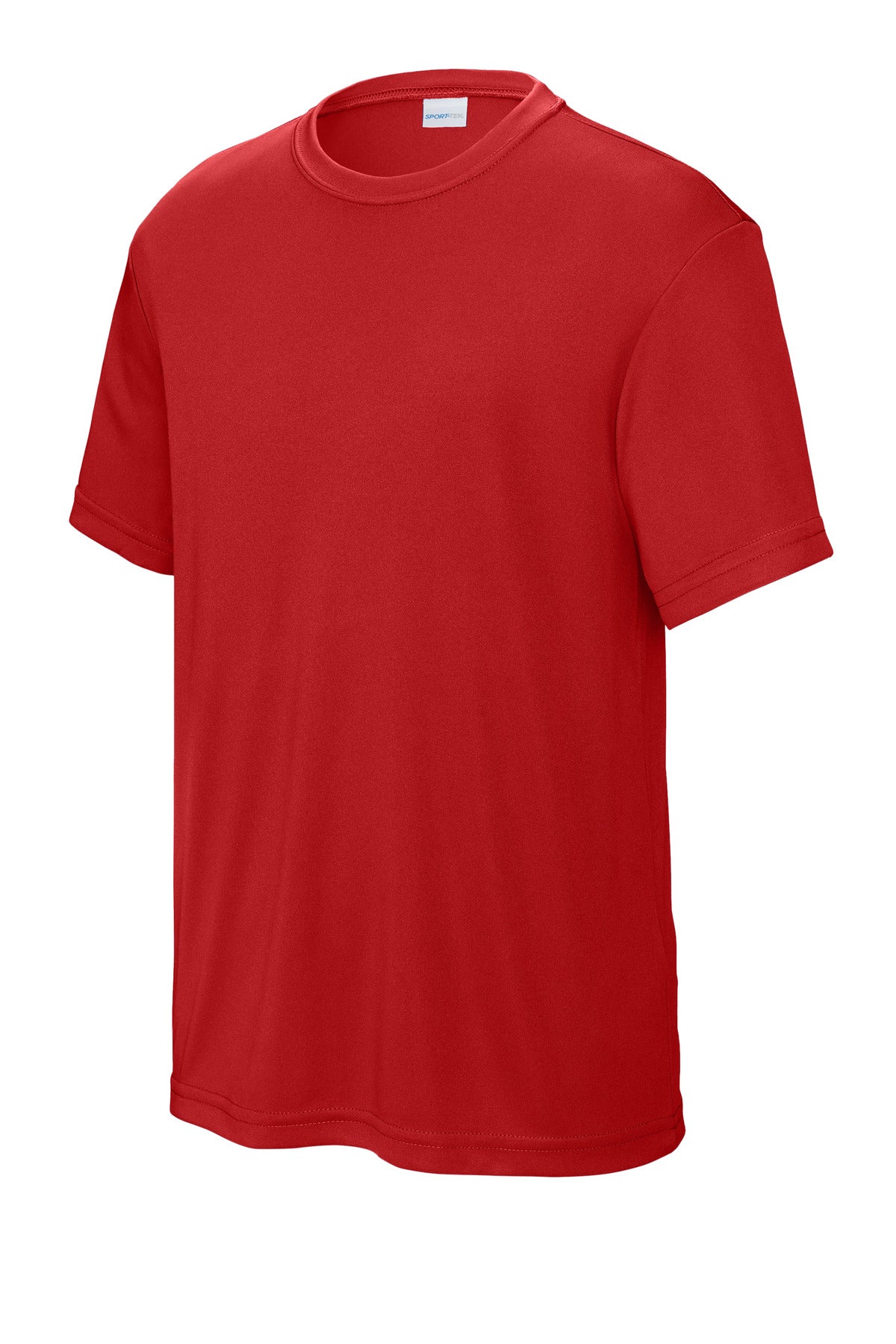 Sport-Tek Youth PosiCharge Competitor Tee - Deep Red - flat front