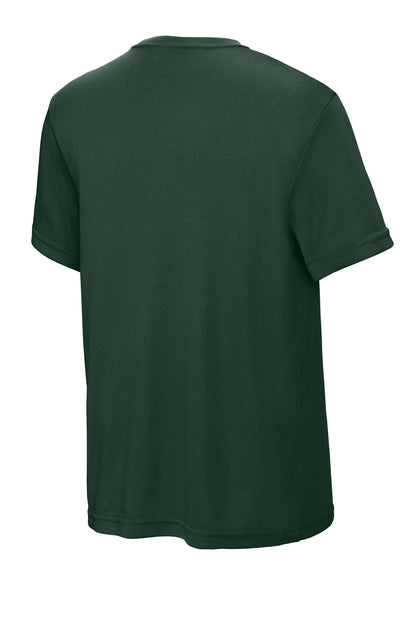 Sport-Tek Youth PosiCharge Competitor Tee - Forest Green - flat back