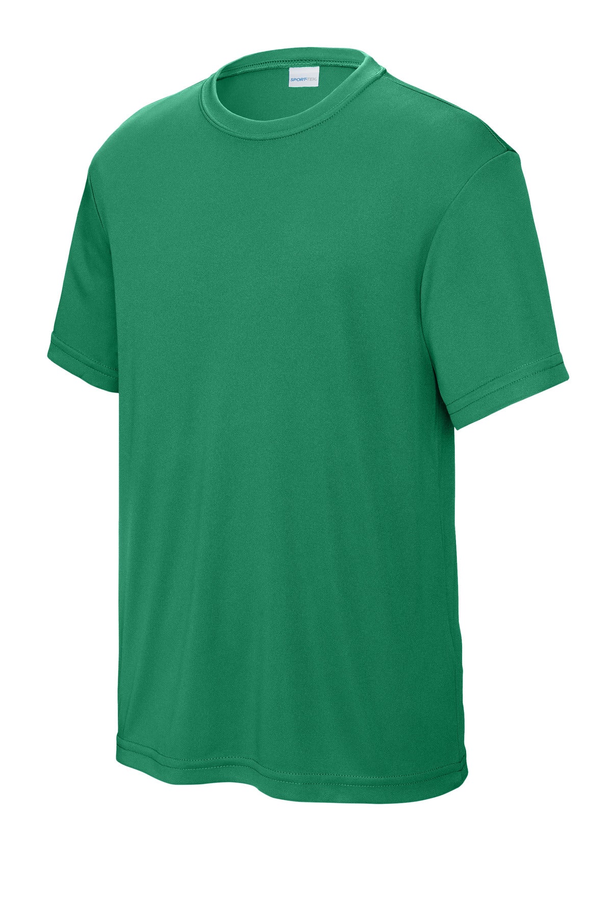 Sport-Tek Youth PosiCharge Competitor Tee - Kelly Green - flat front