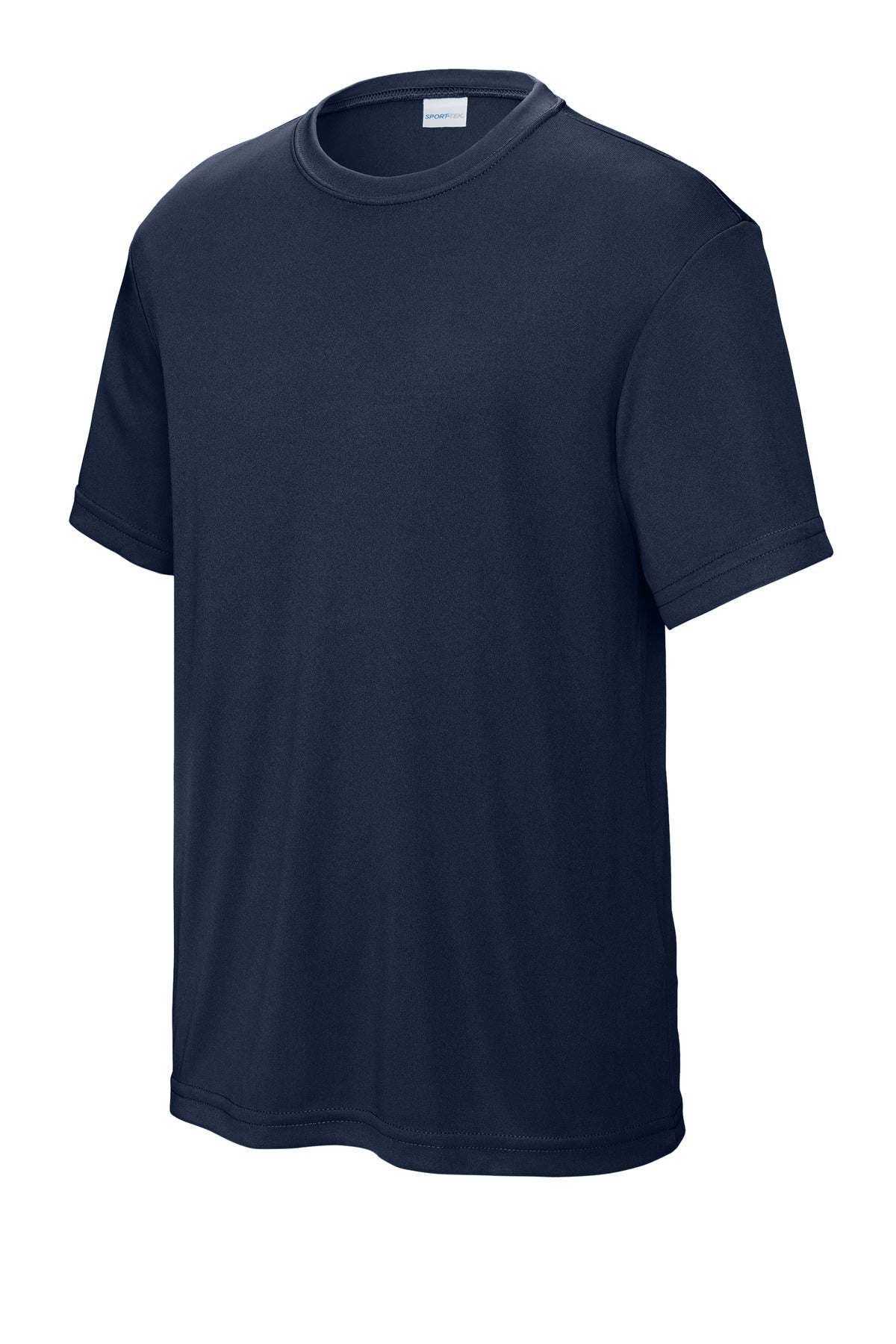 Sport-Tek Youth PosiCharge Competitor Tee - True Navy - flat front