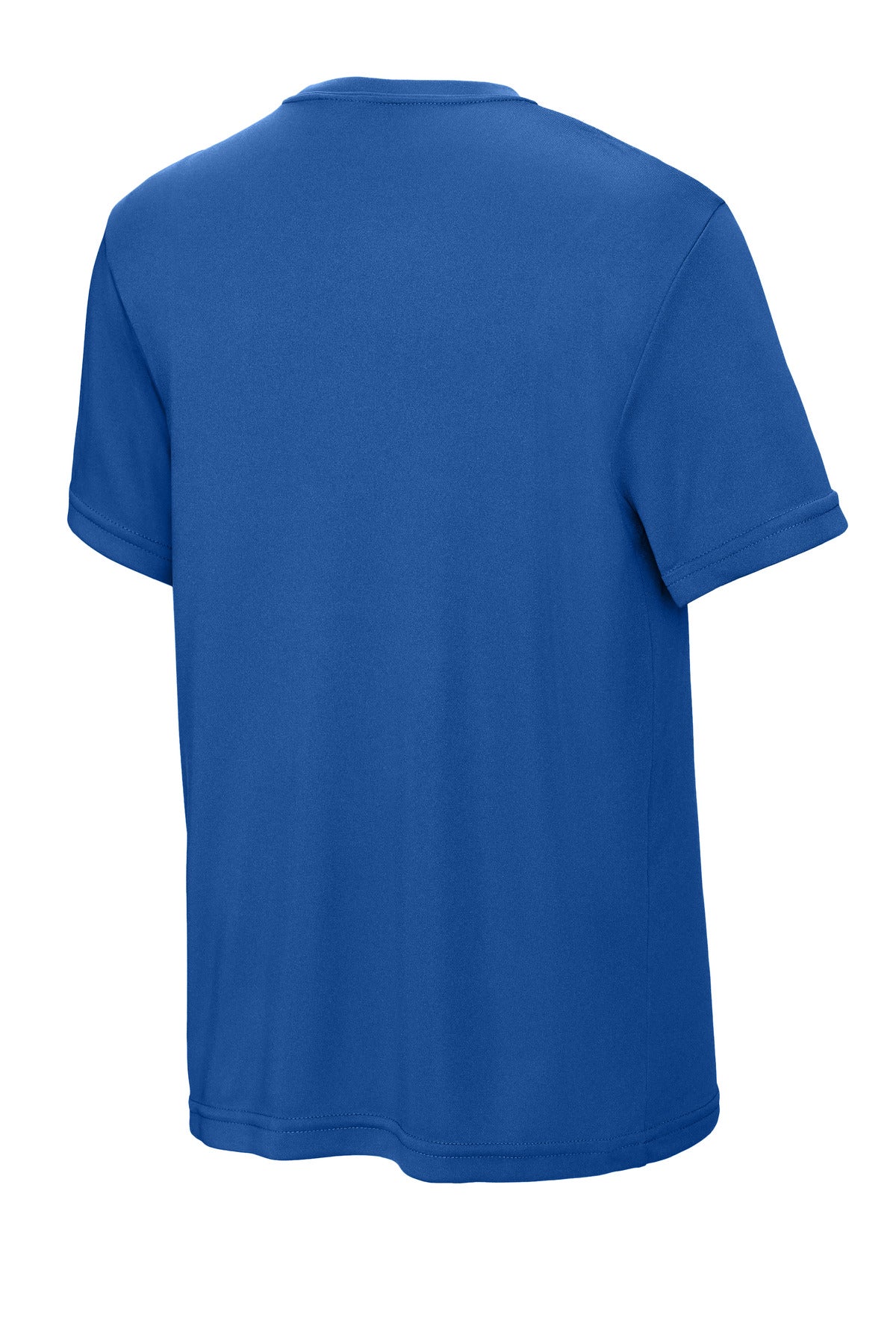 Sport-Tek Youth PosiCharge Competitor Tee - True Royal - flat back