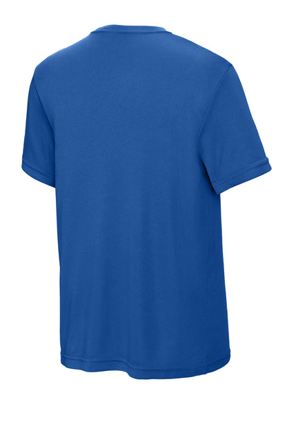 Sport-Tek Youth PosiCharge Competitor Tee - True Royal - flat back