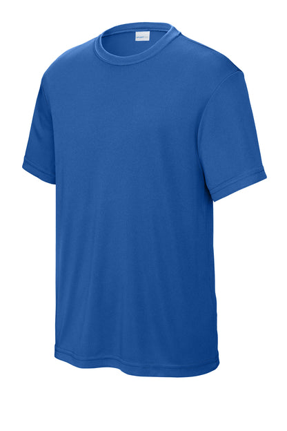 Sport-Tek Youth PosiCharge Competitor Tee - True Royal - flat front