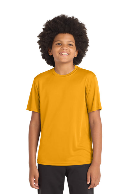 Sport-Tek Youth PosiCharge Competitor Tee - Gold - front