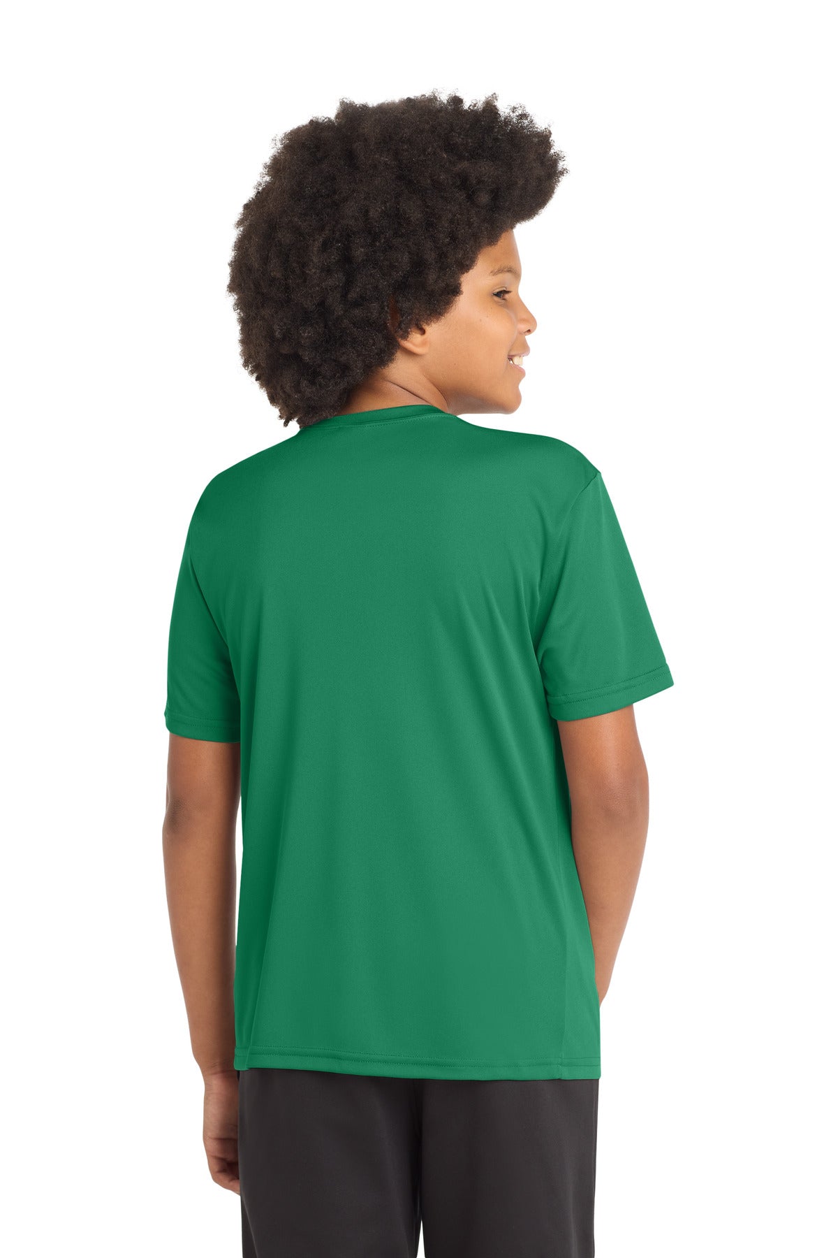 Sport-Tek Youth PosiCharge Competitor Tee - Kelly Green - back