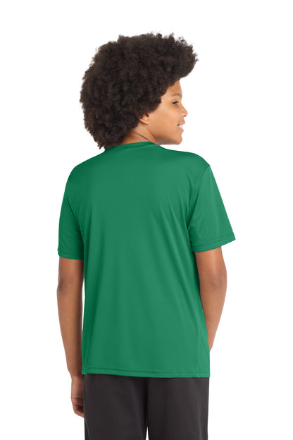 Sport-Tek Youth PosiCharge Competitor Tee - Kelly Green - back