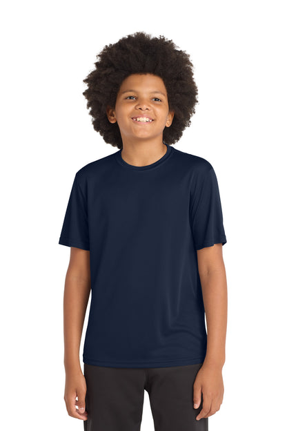 Sport-Tek Youth PosiCharge Competitor Tee - True Navy - front