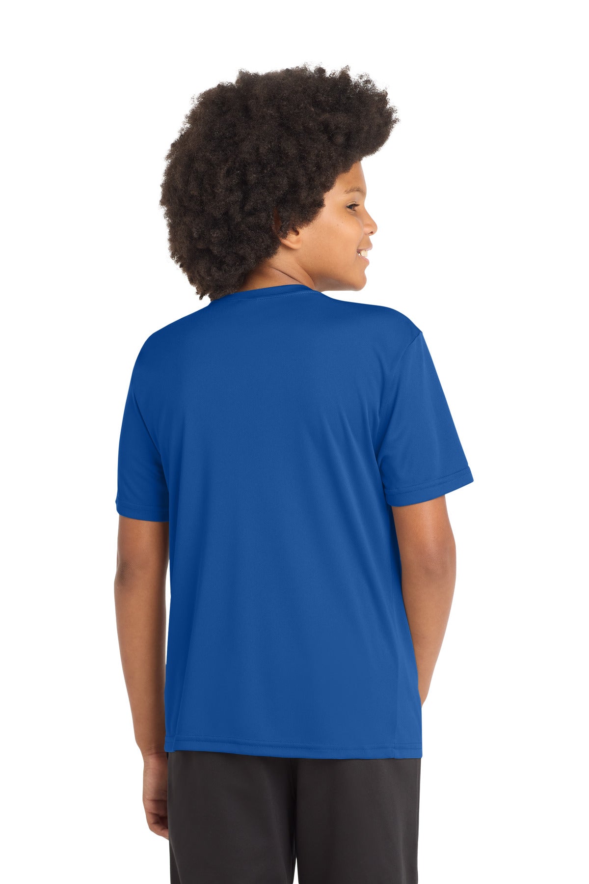 Sport-Tek Youth PosiCharge Competitor Tee - True Royal - back