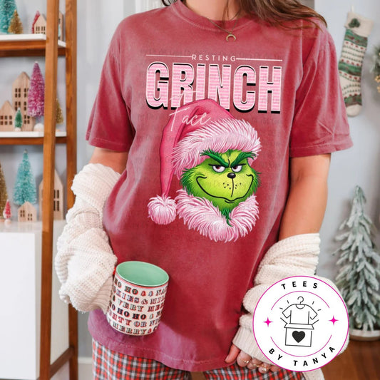 Resting Grinch Face Shirt
