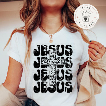 Jesus Cross Shirt - Fun Christian Tee - Faith T-Shirt - Religious Shirt - Inspirational Shirt - Casual Jesus Tee