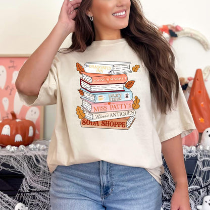 Gilmore Girls Books Graphic Sweatshirt or Hoodie – Cozy Apparel for Book Lovers and Fans of the Series