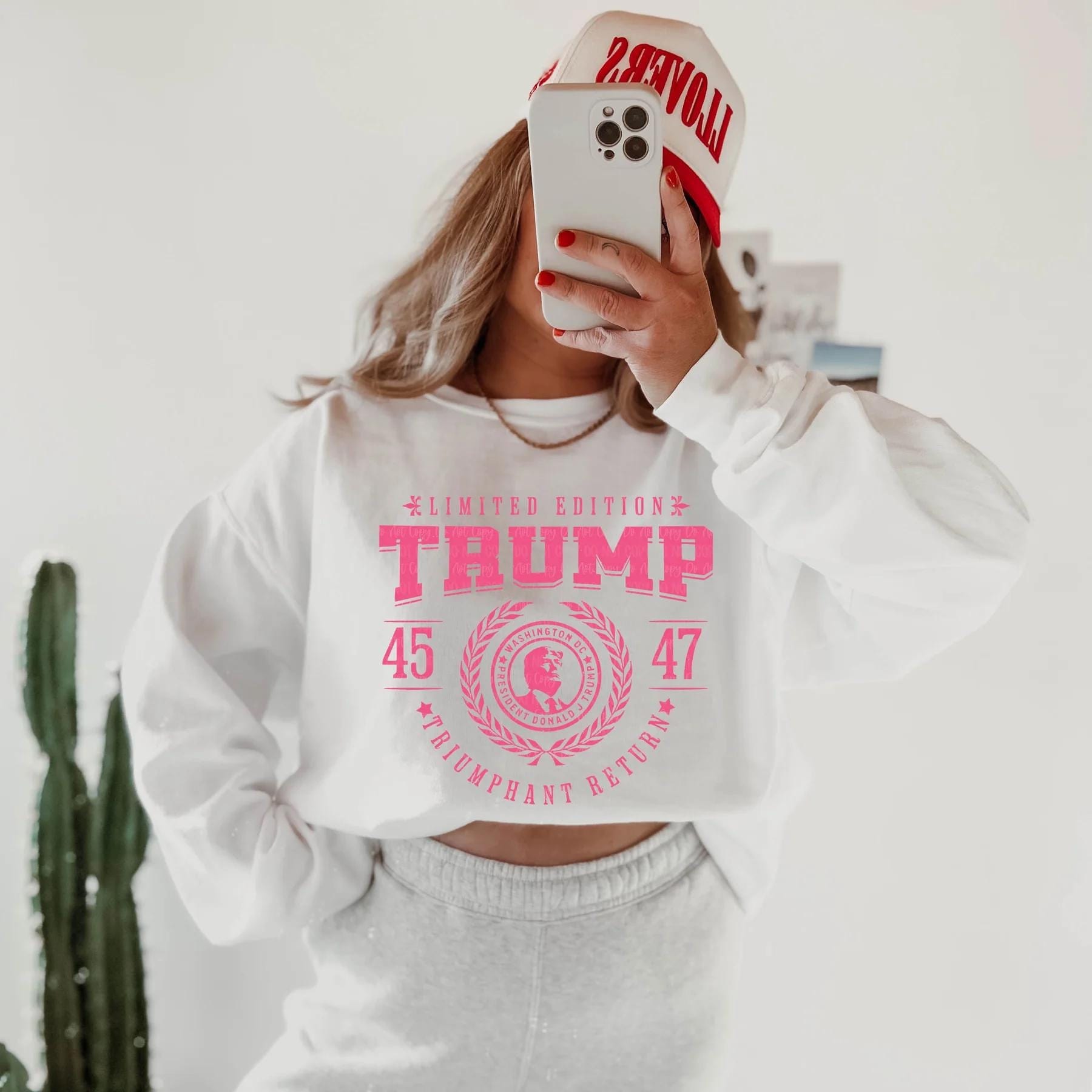 Trump 'Triumphant Return' Limited Edition Shirt – Graphic Logo, 45th 47th President, Washington DC Design – T-shirt, Hoodie, Sweatshirt