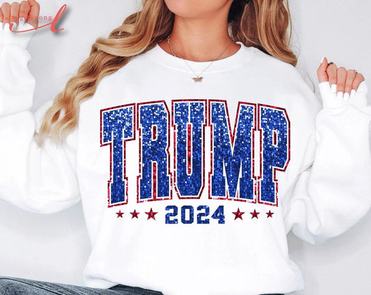 Trump 2024 Sparkle Shirt, Hoodie, Sweatshirt