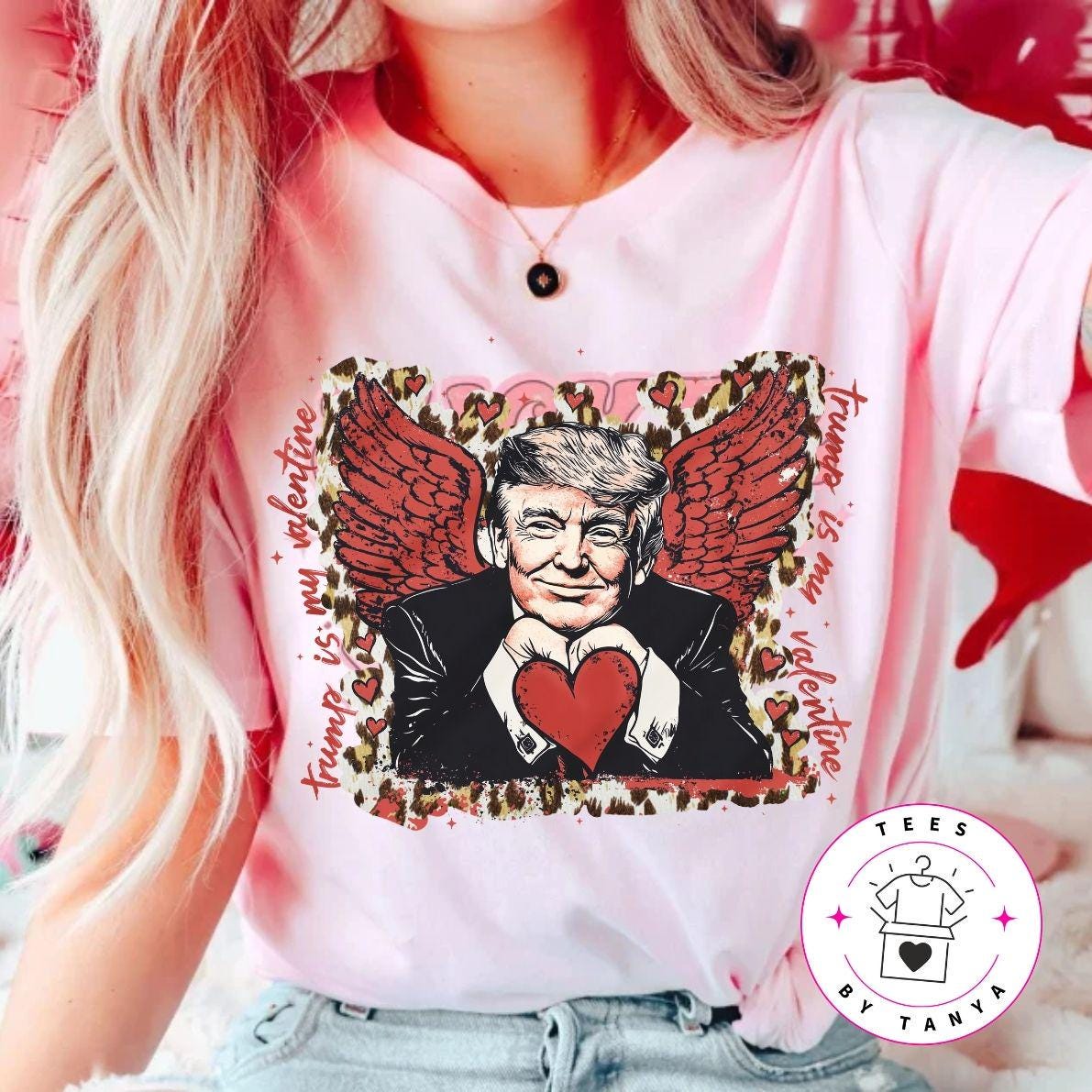 Trump Cupid Valentine's Graphic Shirt