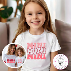 Youth Size Matching Mama & Mini T-Shirt