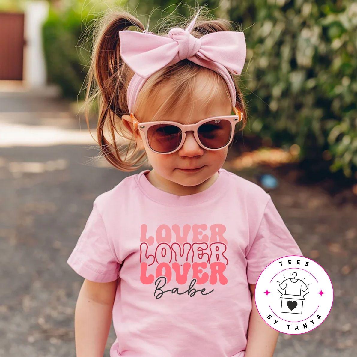 Lover Babe Kids Valentine's Shirt