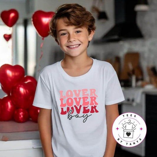 Lover Boy Valentine’s Day T-Shirt for Kids