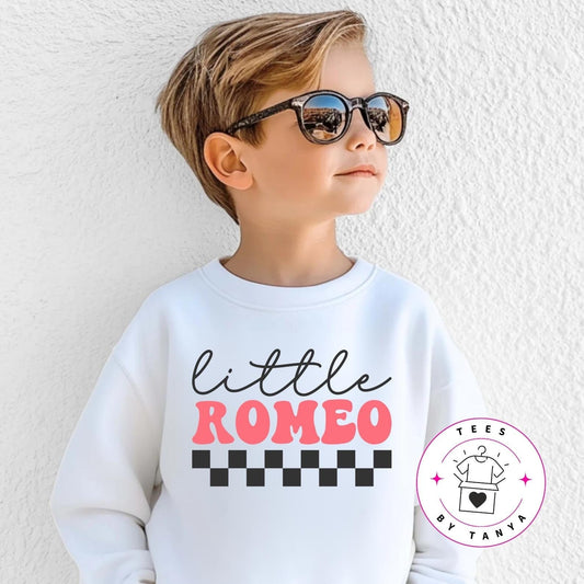 Little Romeo Valentine's Day Kids Shirt