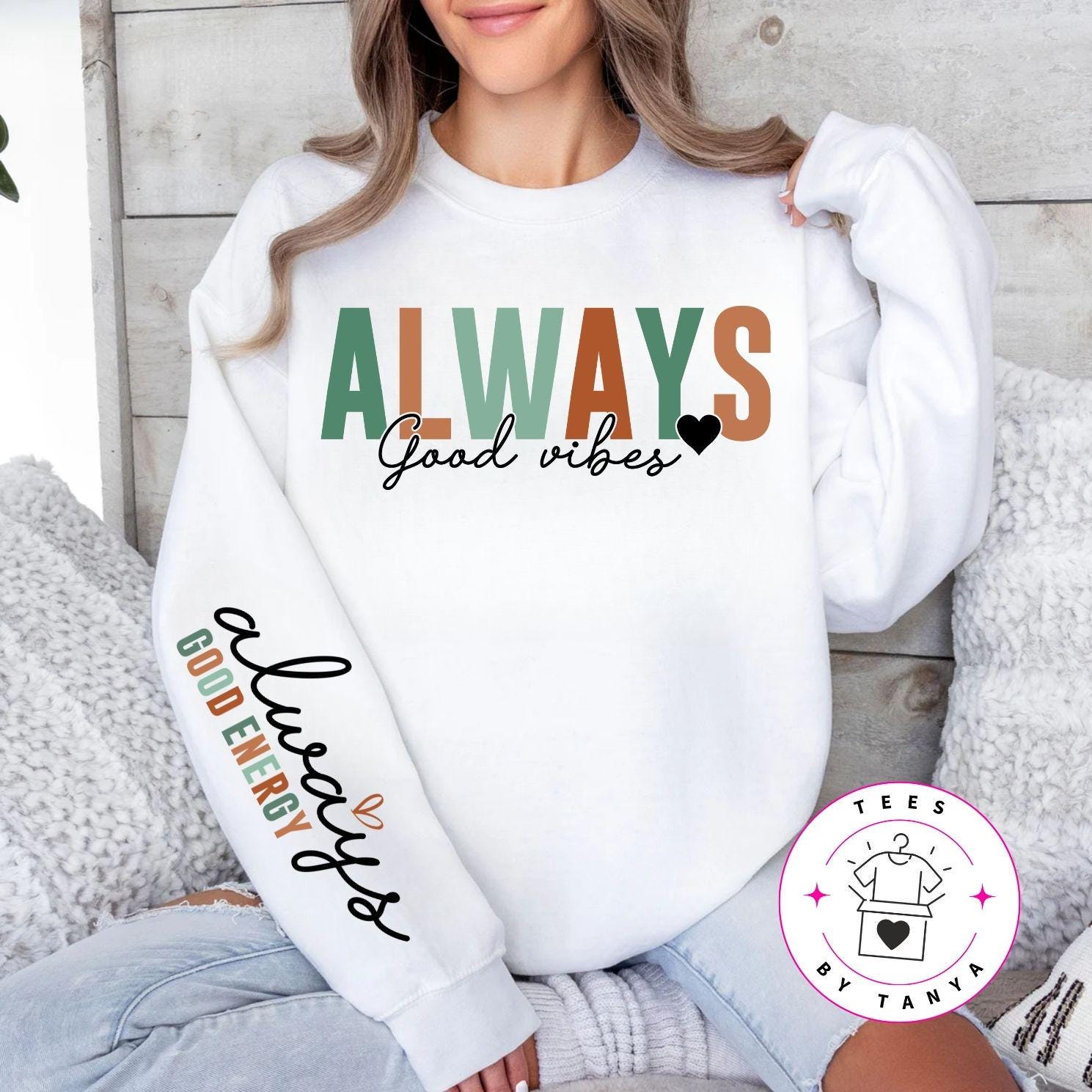 Good Vibes – Always Good Energy Long-Sleeve