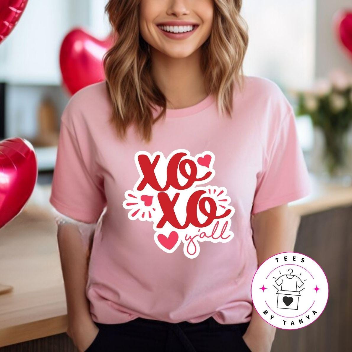 XOXO Y'all Valentine's Shirt