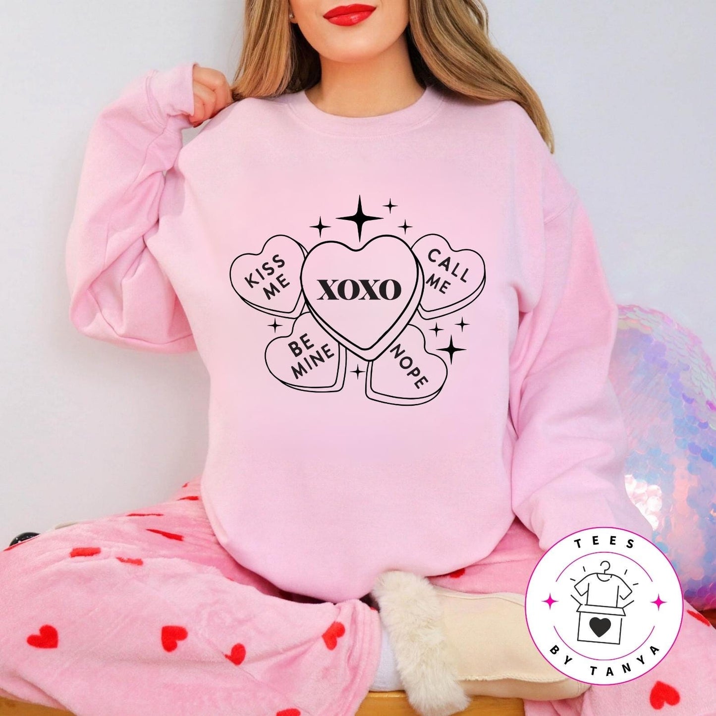 Chocolate Heart Box Graphics Shirt