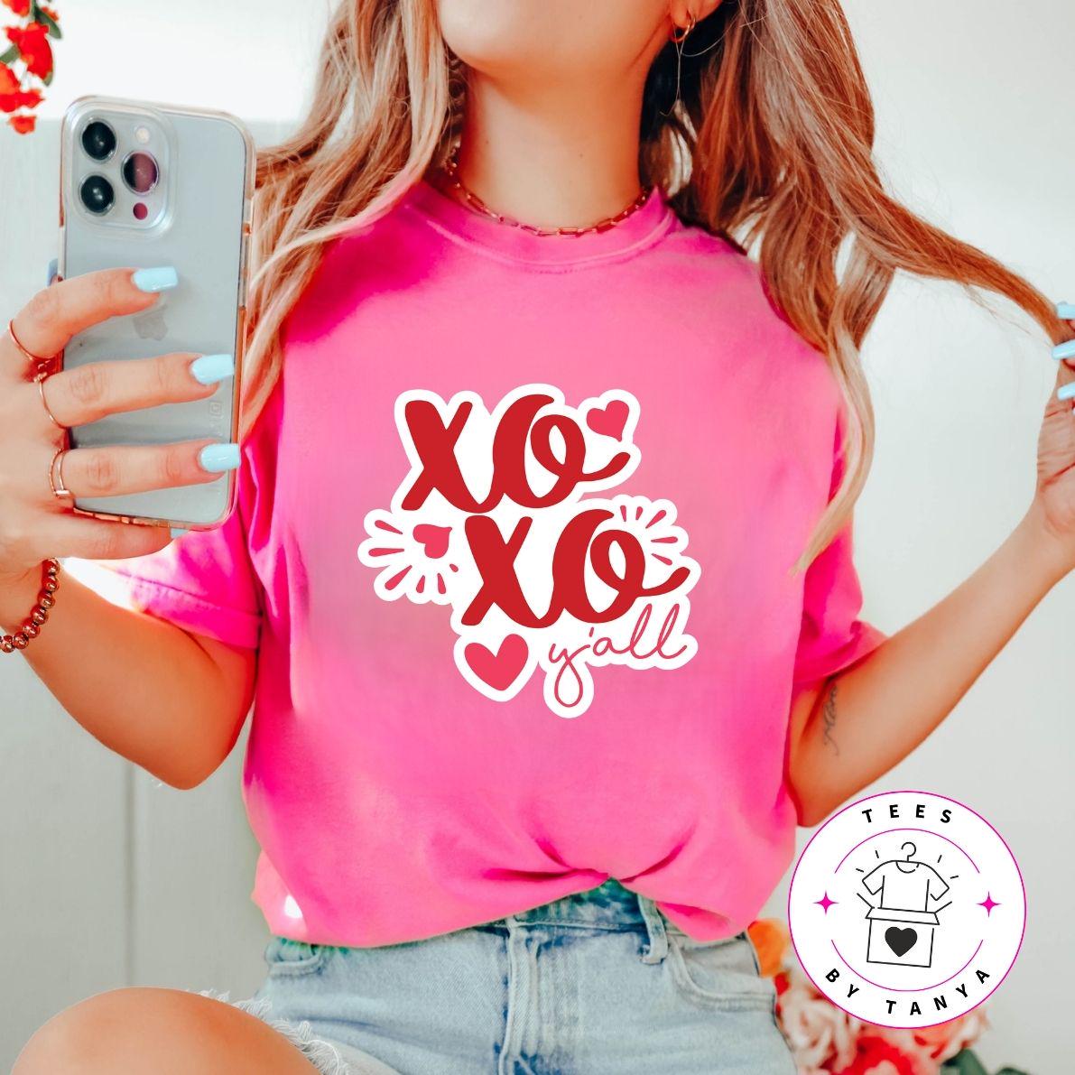 XOXO Y'all Valentine's Shirt