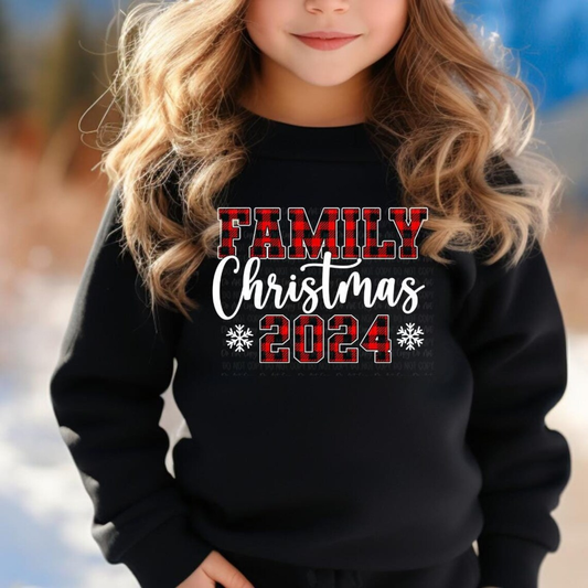 Youth - Family Christmas 2024 Kids Shirts