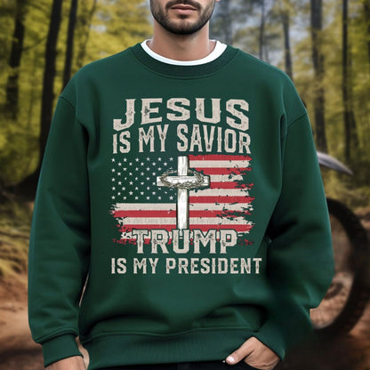 Jesus is My Savior, Trump is My President Shirt