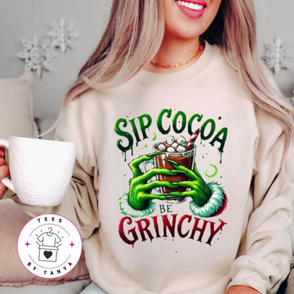 Sip Cocoa Be Grinchy Shirt