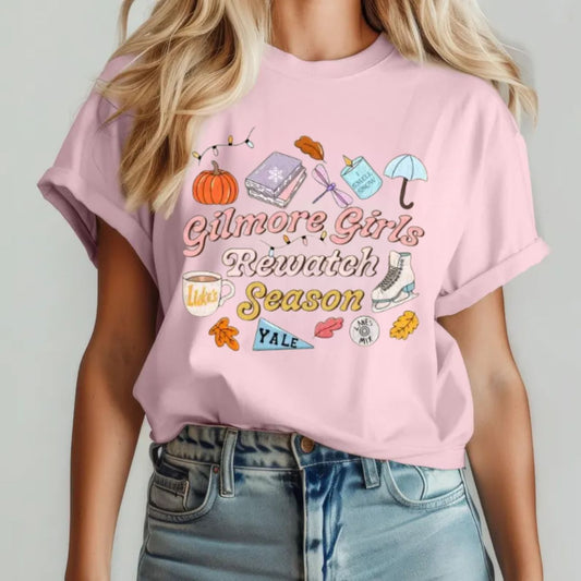 Gilmore Girls Rewatch Season Shirt